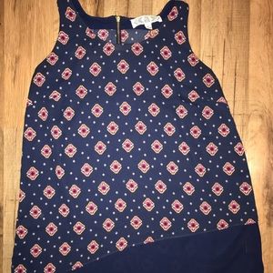 NWOT Pink Rose Dressy Tank!🌹